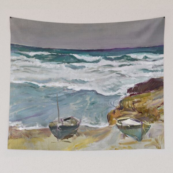 Item preview, La Caleta Beach, Málaga - Joaquin Sorolla - 1910 designed and sold by CJET.