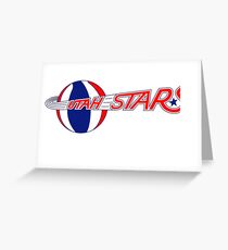 DEFUNCT - UTAH STARS Greeting Card
