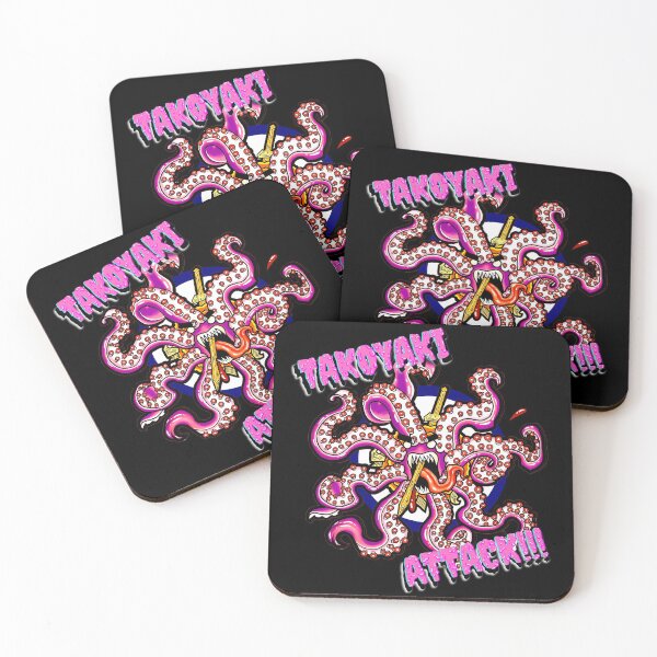 Item preview, Takoyaki Attack | Black designed and sold by NICKYB0Y.