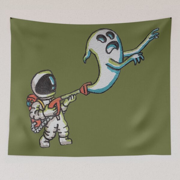 Item preview, Spaceman Ghost Hunter Tech designed and sold by TaylorBosworth.