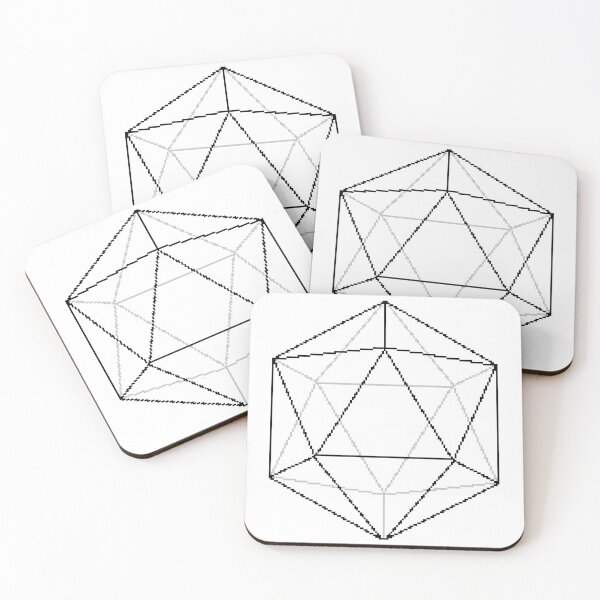 Item preview, d20 vector - inverted - no text designed and sold by CCCDesign.