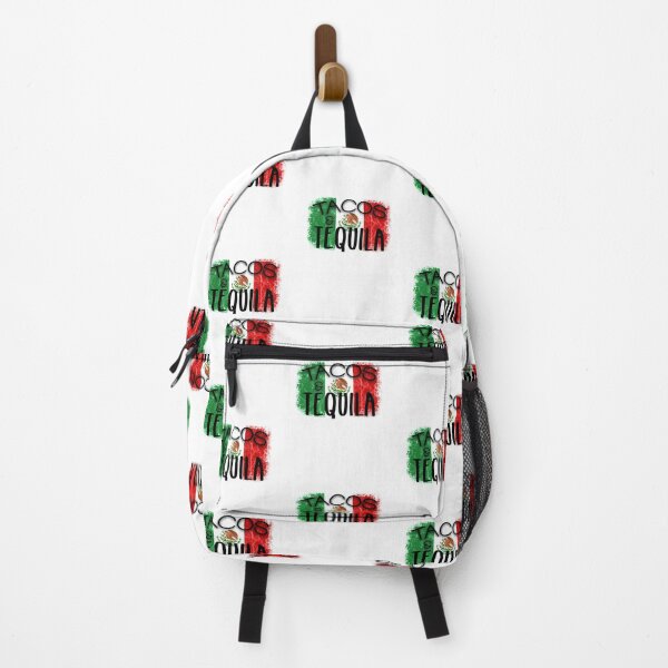 Artikelvorschau, Tacos Tequila Zitat Liebe mexikanisches Essen feiern Kultur Flagge Design entworfen und verkauft von CreatedByHeidi.
