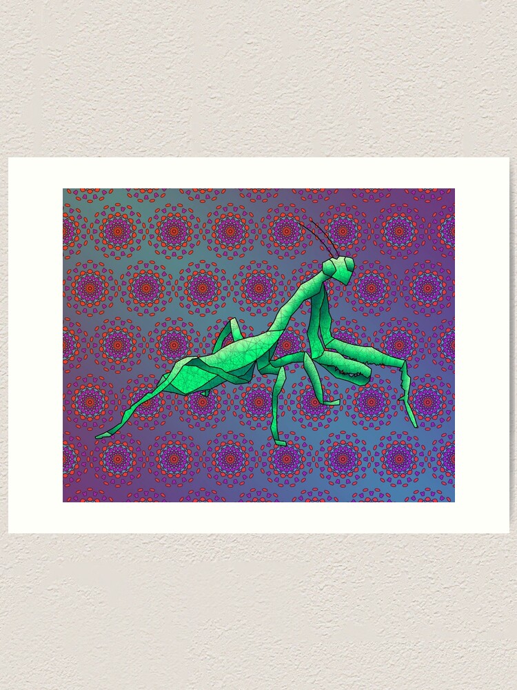 Alternate view of Praying Mantis Art Print