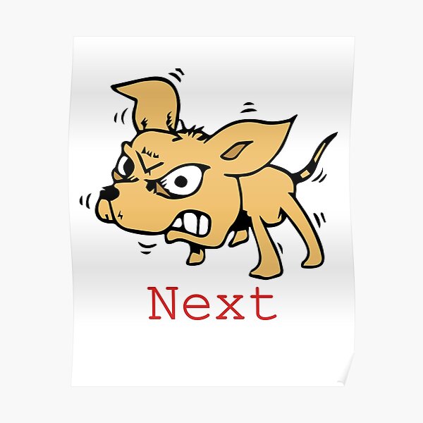 Growling Dog Posters for Sale | Redbubble Growling Dog Posters for Sale | Redbubble
