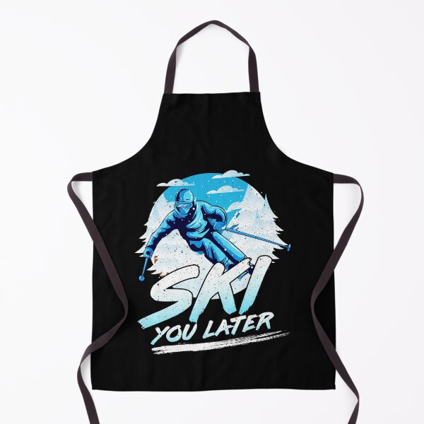 Item preview, Ski You Later Awesome Skiing Pun designed and sold by perfectpresents.