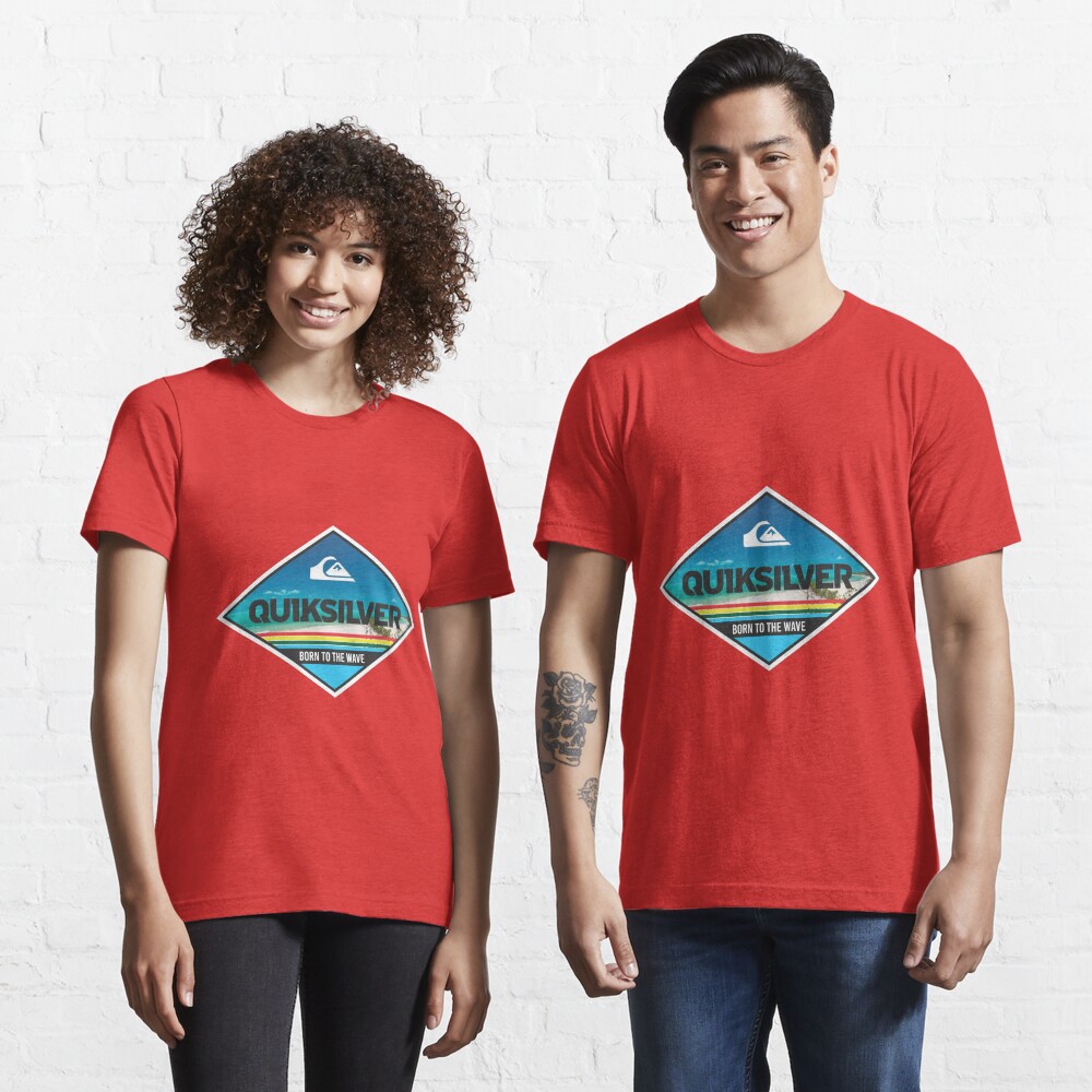 quiksilver slim fit t shirt