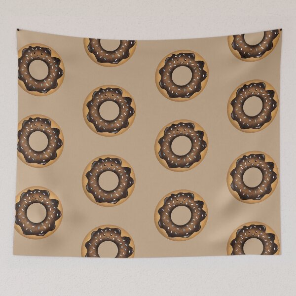 Item preview, Chocolate Donut with Sprinkles designed and sold by milcha-designs.