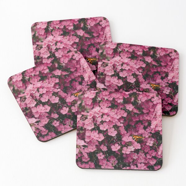 Item preview, Pink Flower Under Rain, Beautiful Flora Pattern designed and sold by Magdy Store.