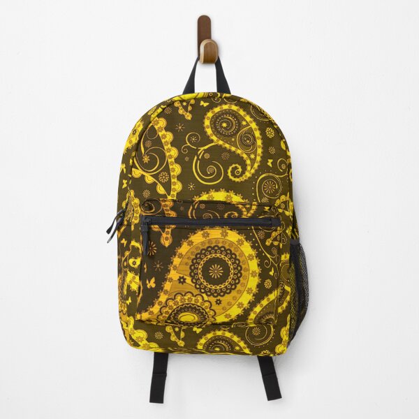 Item preview, Black And Gold Paisley Mandala designed and sold by Wizzles Emporium.