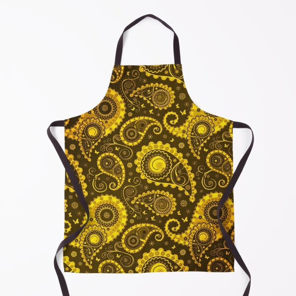 Item preview, Black And Gold Paisley Mandala designed and sold by Wizzles Emporium.