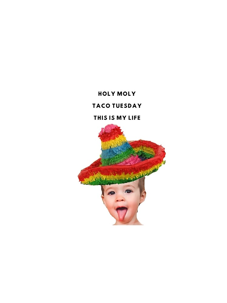 "holy moly taco tuesday this is my life" Tshirt for Sale by ashleyanng Redbubble holy