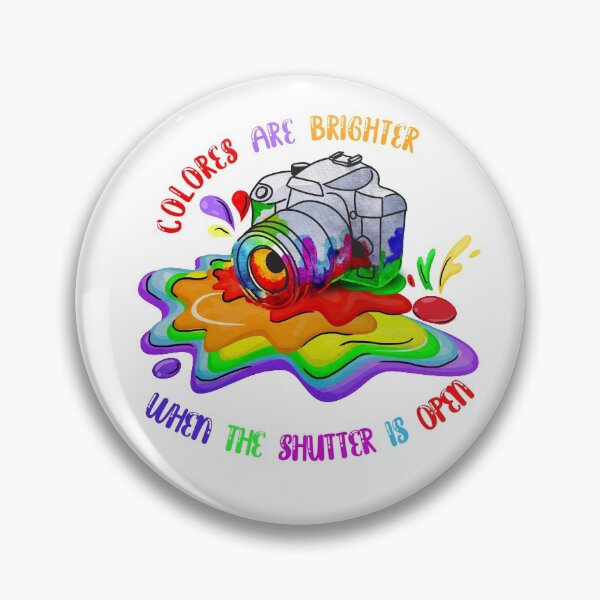 Item preview, Colores are Brighter When the Shutter is Open designed and sold by 1stopselfieshop.