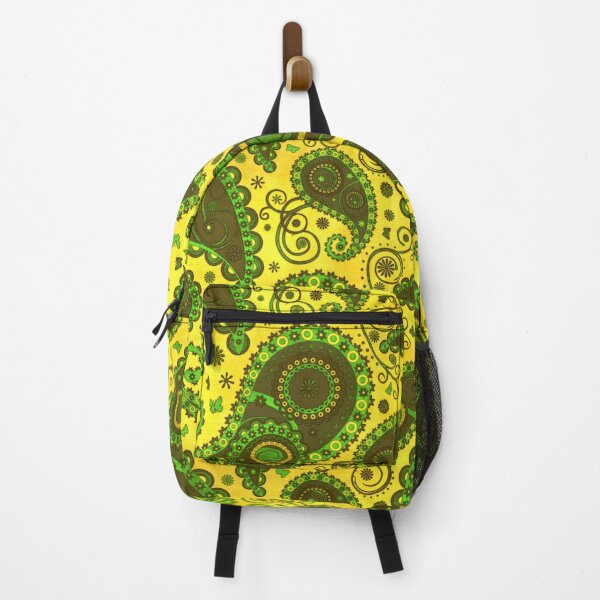 Item preview, Emerald Green Paisley On Gold designed and sold by Wizzles Emporium.