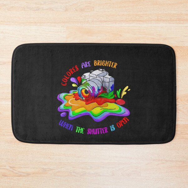 Item preview, Colores are Brighter When the Shutter is Open designed and sold by 1stopselfieshop.
