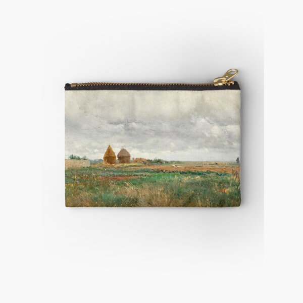 Item preview, Landscape with Haystacks and a Flock of Sheep - Ivan Polhitonov - 1884 designed and sold by CJET.