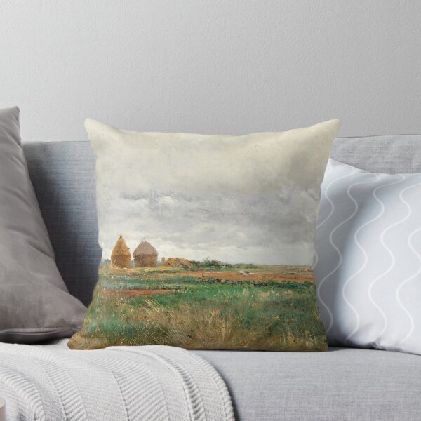 Item preview, Landscape with Haystacks and a Flock of Sheep - Ivan Polhitonov - 1884 designed and sold by CJET.