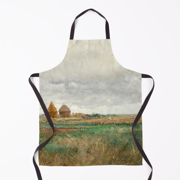 Item preview, Landscape with Haystacks and a Flock of Sheep - Ivan Polhitonov - 1884 designed and sold by CJET.