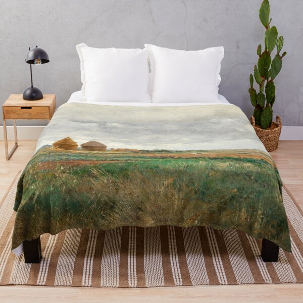 Item preview, Landscape with Haystacks and a Flock of Sheep - Ivan Polhitonov - 1884 designed and sold by CJET.