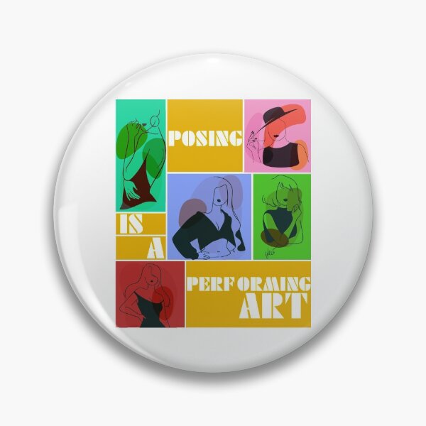 Item preview, Posing is a Performing Art  designed and sold by 1stopselfieshop.