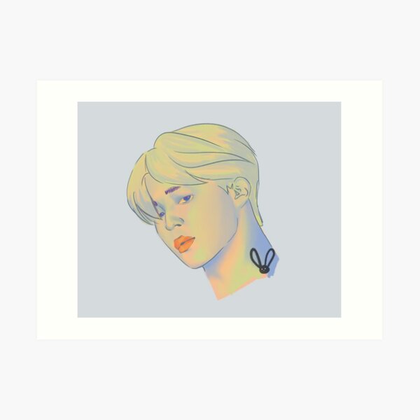 bts lineart art prints redbubble