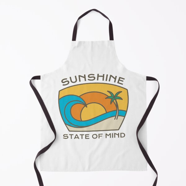 Item preview, Summer Vacation Quote Sunshine State Mind Palm Trees Ocean design designed and sold by CreatedByHeidi.