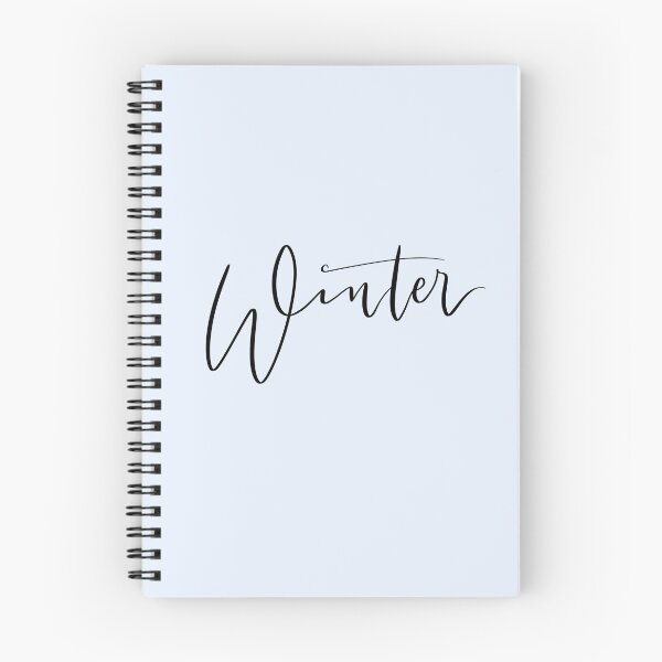 Item preview, Handlettered Seasons: Winter designed and sold by milcha-designs.