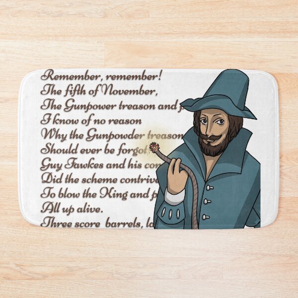 Item preview, Guy Fawkes igniting bomb for fifth of november designed and sold by HeatherPhn.