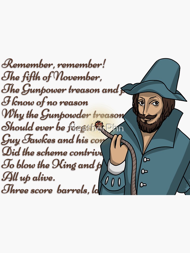 Guy Fawkes igniting bomb for fifth of november by HeatherPhn