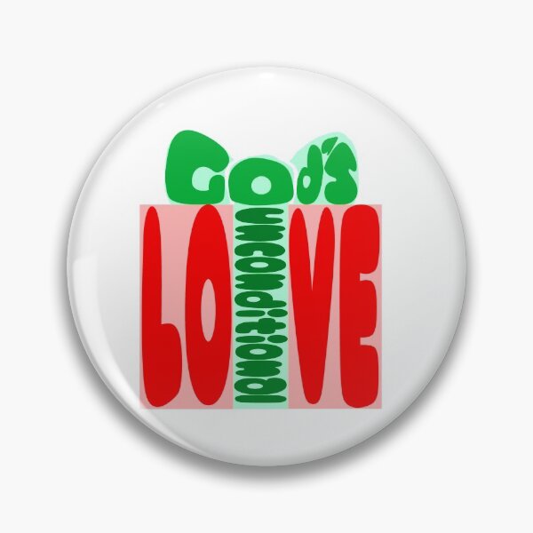 Item preview, God's Unconditional Love Word Art Present designed and sold by Caryn Pinkston.
