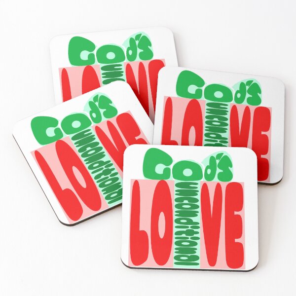 Item preview, God's Unconditional Love Word Art Present designed and sold by Caryn Pinkston.
