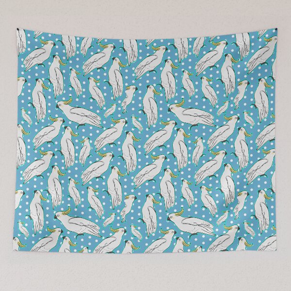 Item preview, Australian Native Birds - Cocky Cockatoos designed and sold by Annalee Beer.