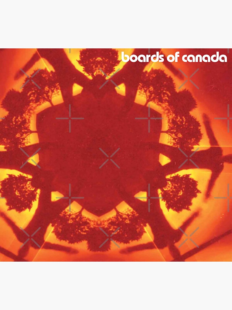 "Boards of Canada" Sticker by violetskyy Redbubble