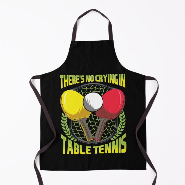 Item preview, There's No Crying In Table Tennis Funny Ping Pong designed and sold by perfectpresents.