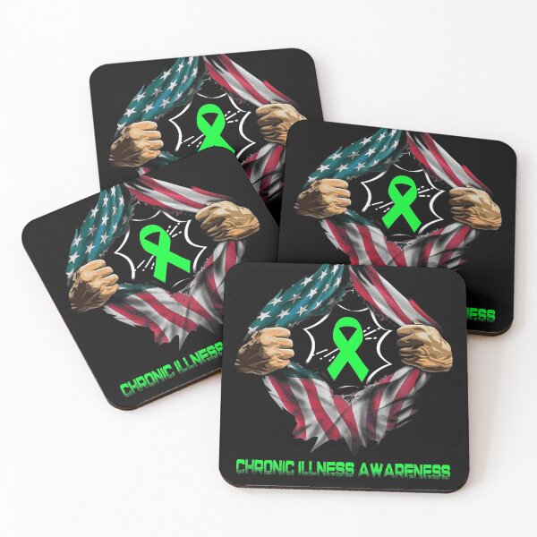 Item preview, Chronic Illness Awareness American Flag designed and sold by ArangoaStore.