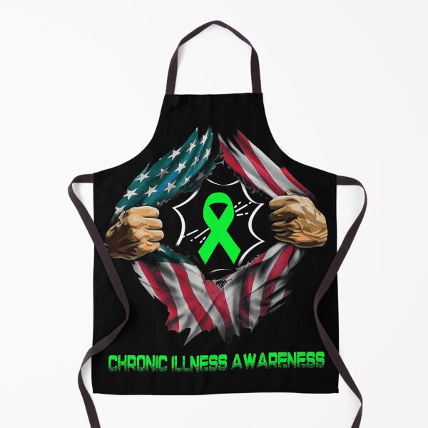 Item preview, Chronic Illness Awareness American Flag designed and sold by ArangoaStore.