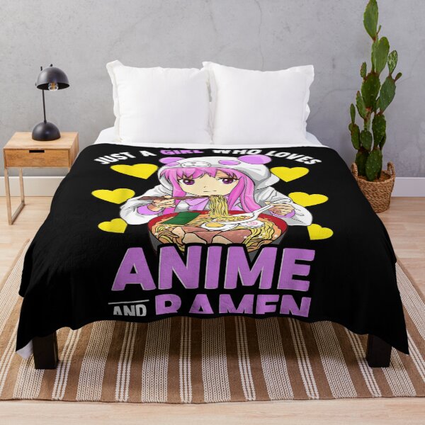 Item preview, Just A Girl Who Loves Anime and Ramen Bowl Panda Teen Girls designed and sold by juansstanley.