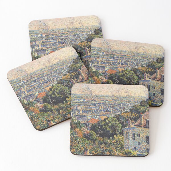 Item preview, Montmartre, From Rue Cortot - Maximilien Luce - 1900 designed and sold by CJET.