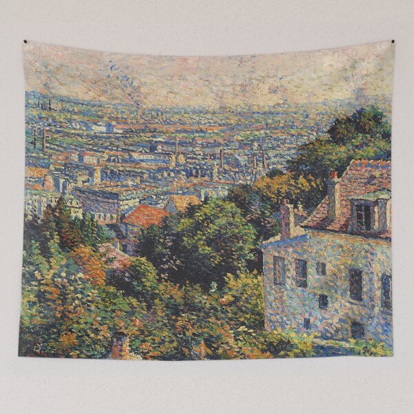 Item preview, Montmartre, From Rue Cortot - Maximilien Luce - 1900 designed and sold by CJET.