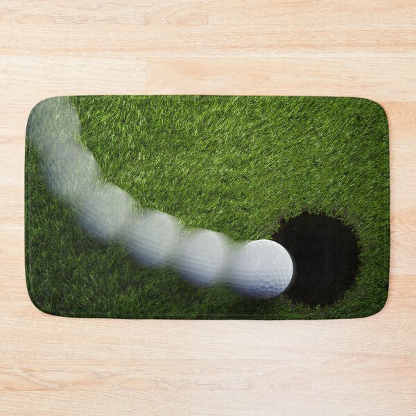Item preview, Golfing Nice Shot Golfer Ball in One Hole Photography designed and sold by elhefe.
