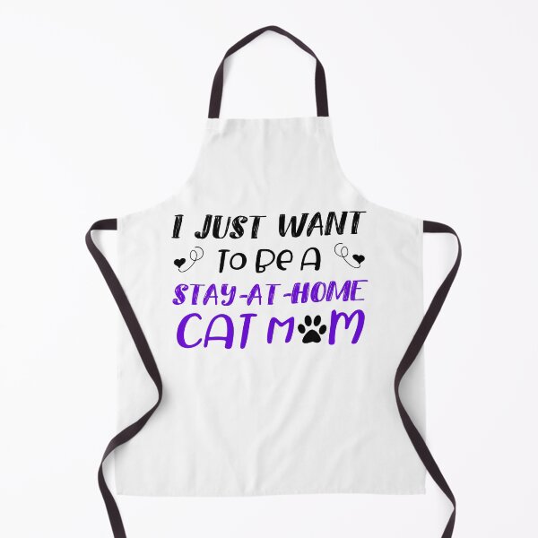 Item preview, Cat Mom Quote Saying Stay At Home Love Feline Lover Gift design designed and sold by CreatedByHeidi.