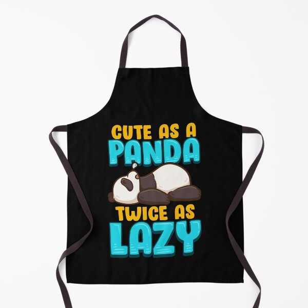 Item preview, Cute As a Panda & Twice As Lazy Sleeping Panda designed and sold by perfectpresents.