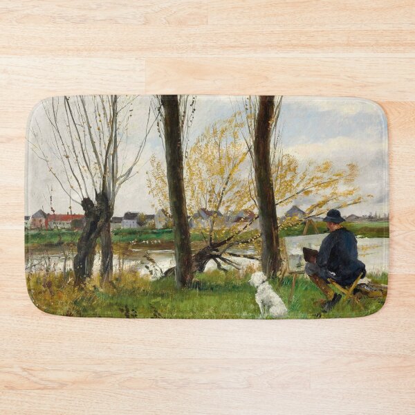 Item preview, Painter by a River - Norbert Goeneutte - 1893 designed and sold by CJET.