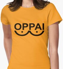 OPPAI - One-punch man tribute Women's Fitted T-Shirt