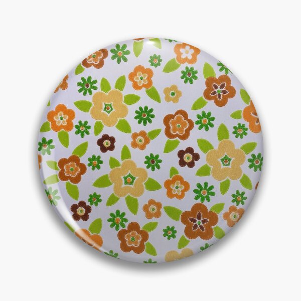 Item preview, 60s Printed-On Flower Design designed and sold by eltonjuan.