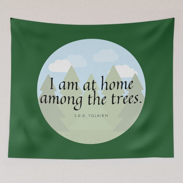 Item preview, I am at Home Among the Trees designed and sold by Corrie Mick.