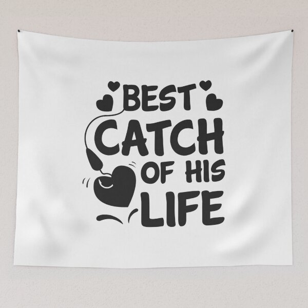 Item preview, Fishing Couple Best Catch Of His Life Funny Gift designed and sold by haselshirt.