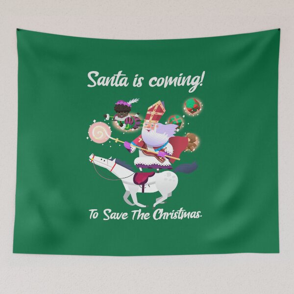 Item preview, Santa Is Coming To Save The Christmas designed and sold by AuroCreatives.
