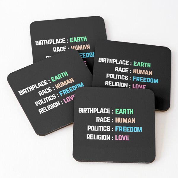 Item preview, Birthplace Earth Race Human Politics Freedom Religion Love designed and sold by Albatrozz.