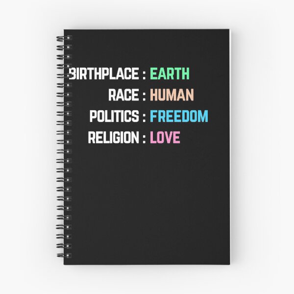 Item preview, Birthplace Earth Race Human Politics Freedom Religion Love designed and sold by Albatrozz.
