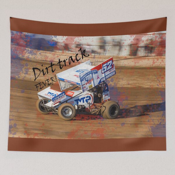 Item preview, Sprint car fever! Dirt track fever bites all speedway fans no matter the class! designed and sold by shaynetwright.